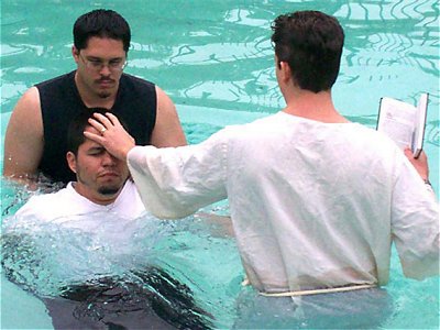 the dramatic impact of baptism by full immersion